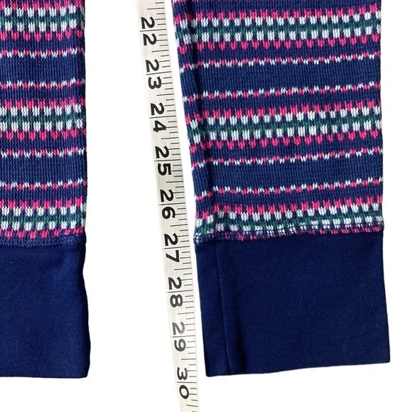 NEW Victoria's Secret Blue 2 Piece Knit  Pajama Set - Picture 15 of 16